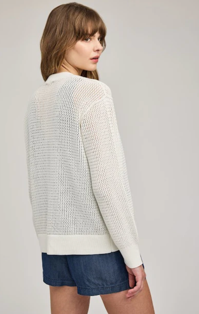 Gentle Fawn Drew Cardigan – White