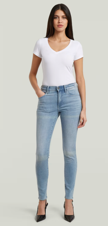 G-Star 3301 Skinny Jean – Light Aged