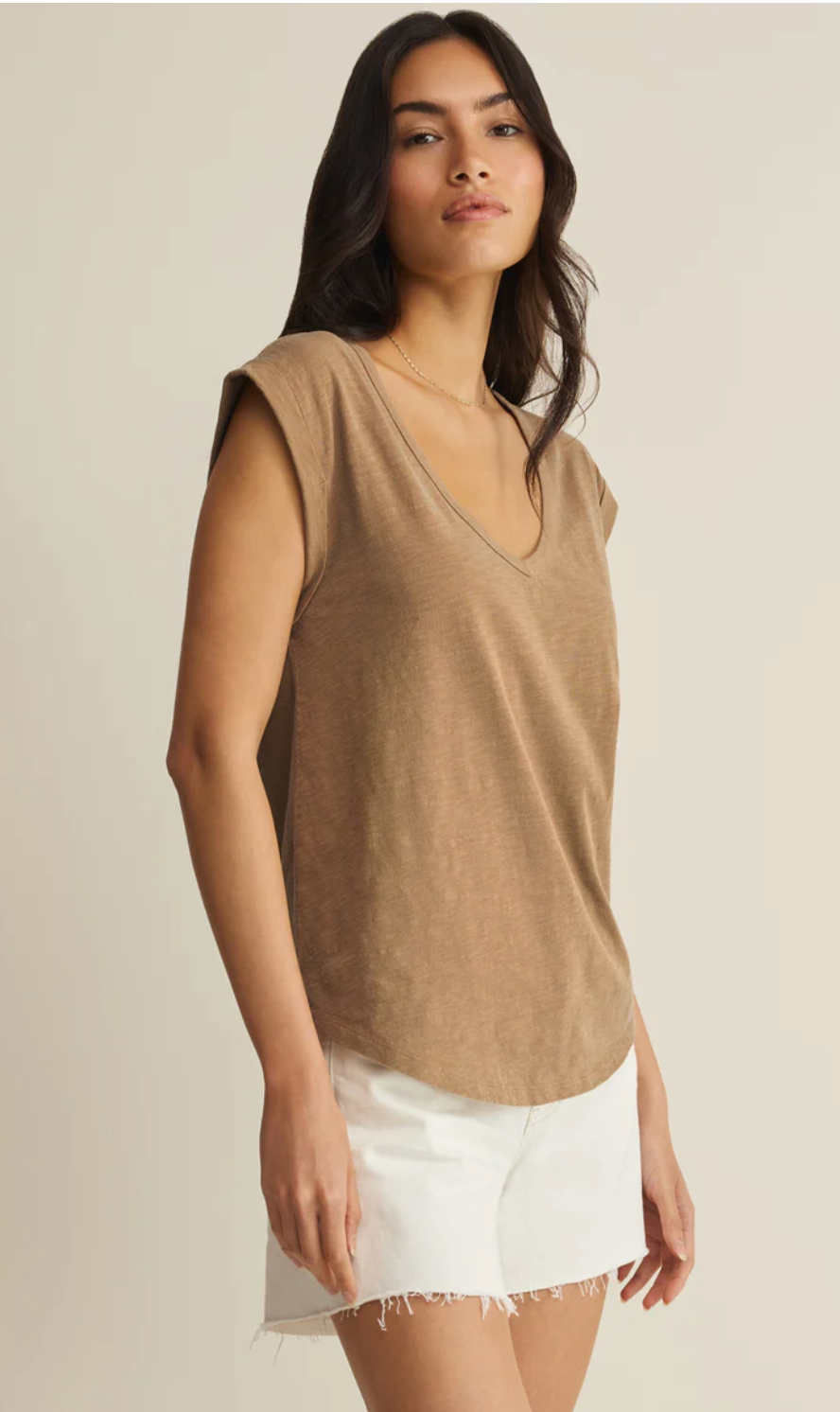 Z Supply - Per Diem V-Neck Tee