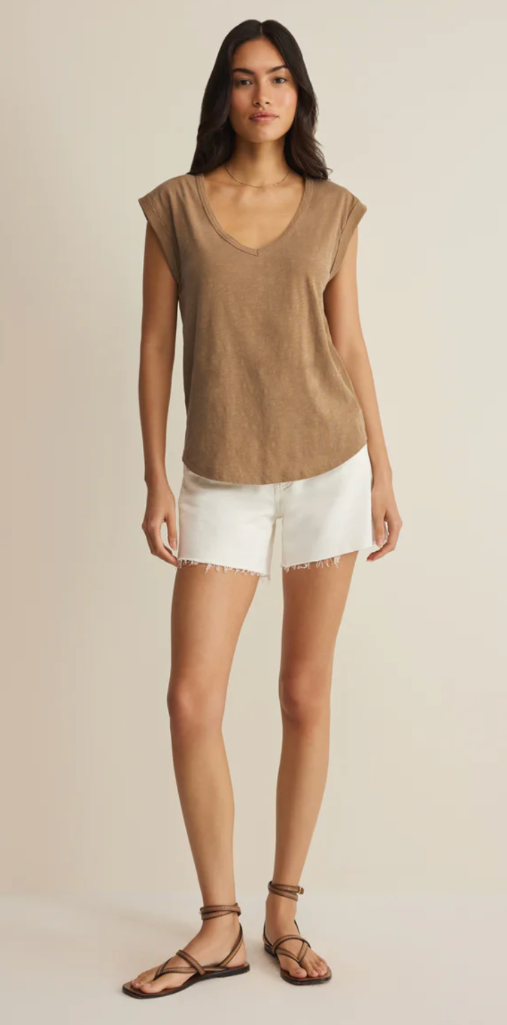 Z Supply - Per Diem V-Neck Tee