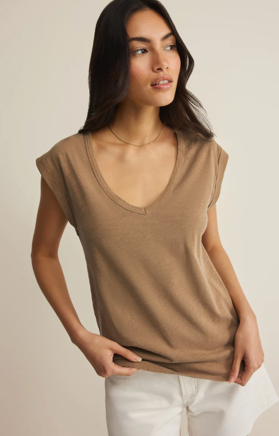 Z Supply - Per Diem V-Neck Tee