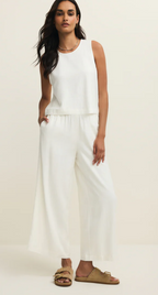 Z Supply - Sloane Linen Cropped Tank
