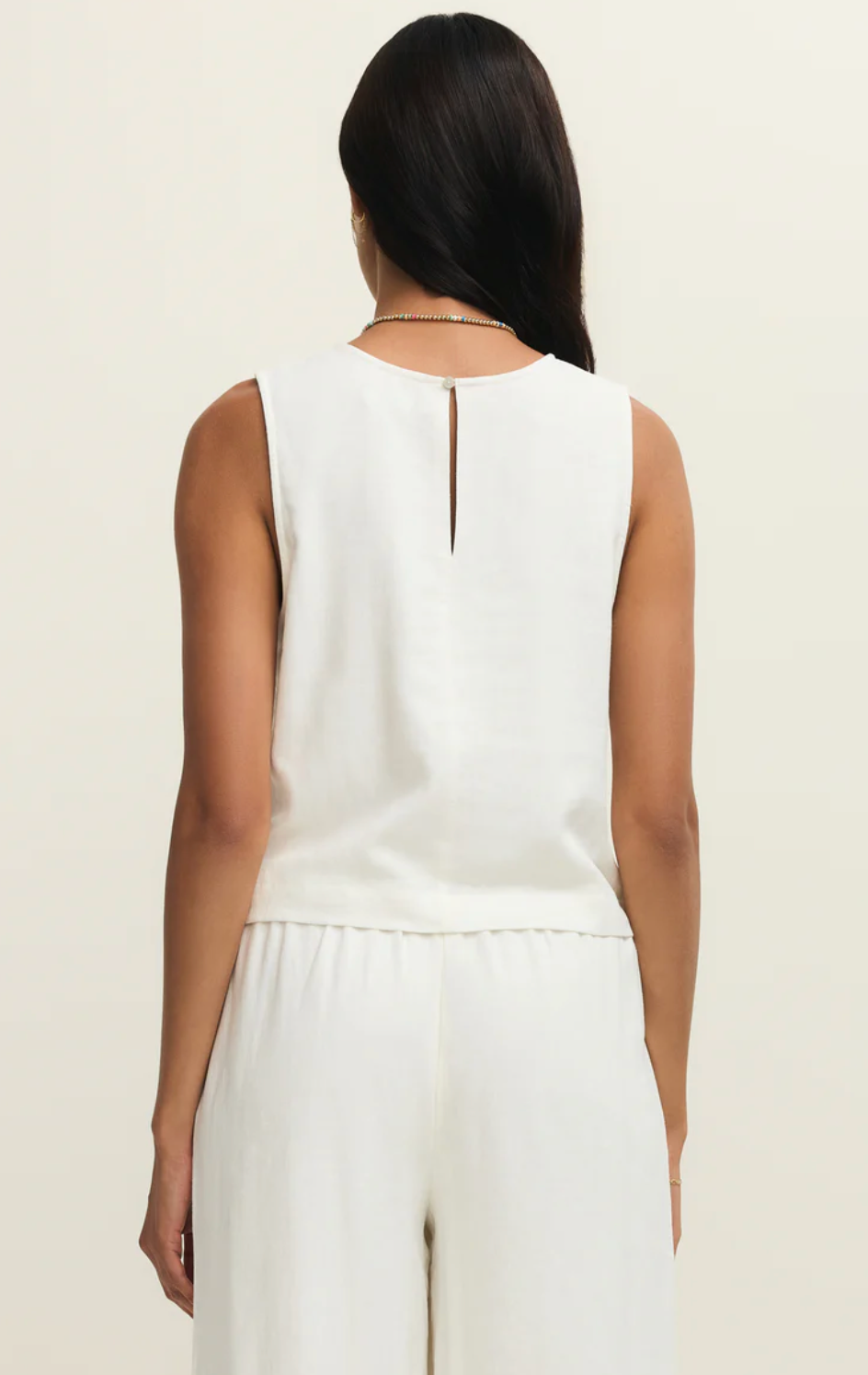 Z Supply - Sloane Linen Cropped Tank