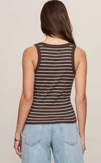 ZSupply - Rowe Striped Scoop Tank
