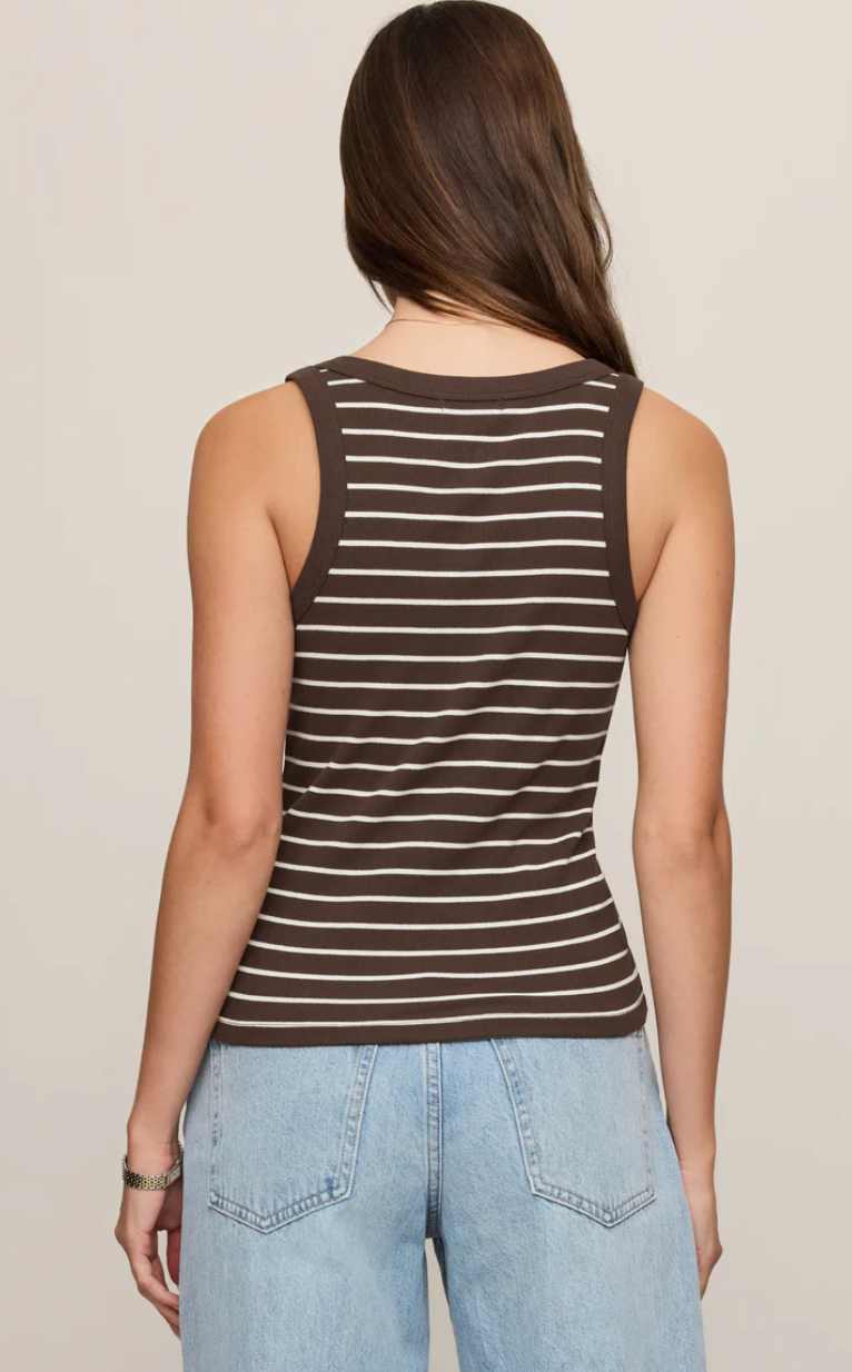 ZSupply - Rowe Striped Scoop Tank