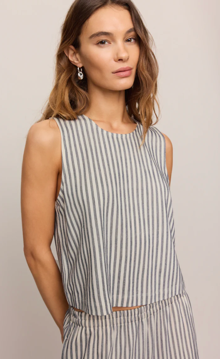 ZSupply- Sloan Knit Stripped Tank Top