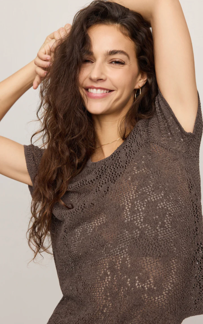 ZSupply - Waverton Crochet Sweater Tee