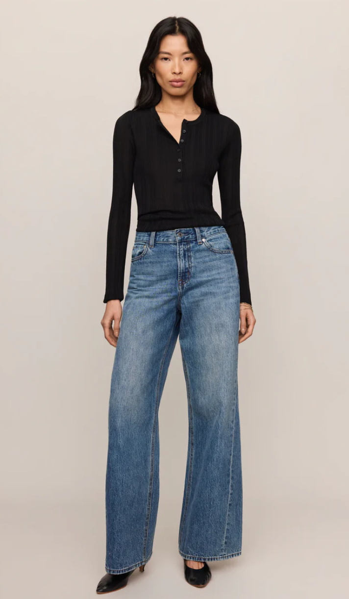 ZSupply - Rowena Fine Knit Henley