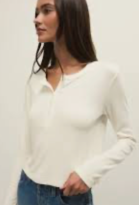 ZSupply - Rowena Fine Knit Henley