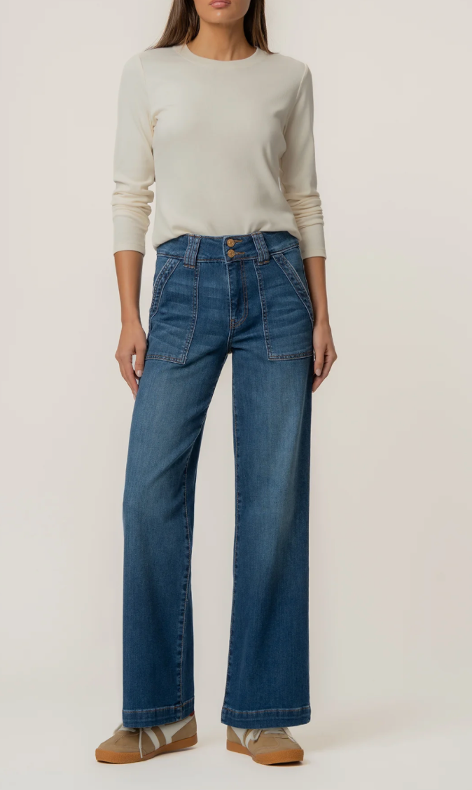 KUT - Jodie High Rise Straight Leg
