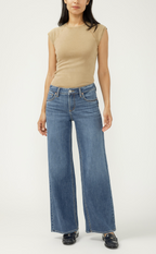 Silver Jeans - Suki Wide Leg in Broydon