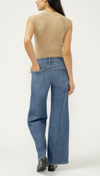 Silver Jeans - Suki Wide Leg in Broydon