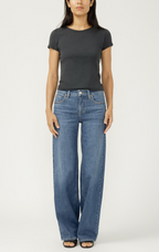 Silver Jeans - Suki Wide Leg in Broydon