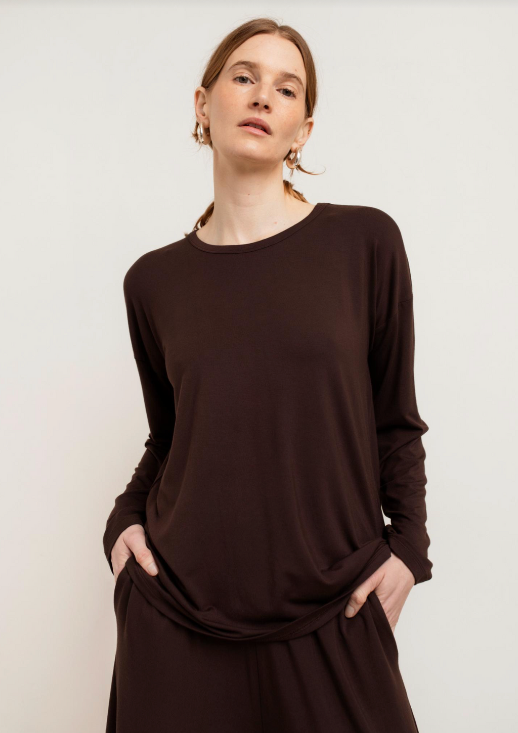 Paper Label - Laura Long Sleeve Crew