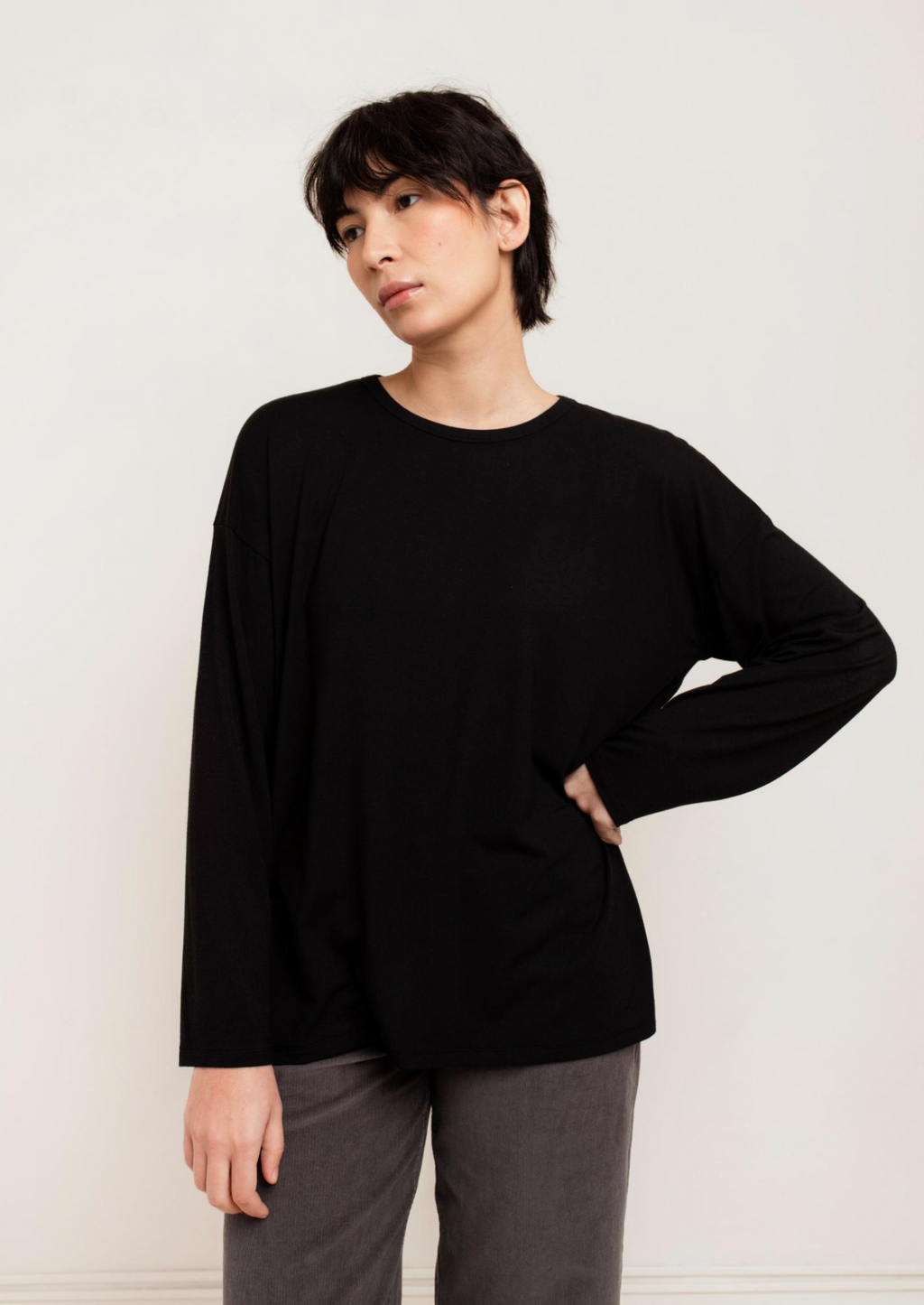Paper Label - Laura Long Sleeve Crew