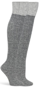 Lemon - Non Terry Update Over The Knee Socks