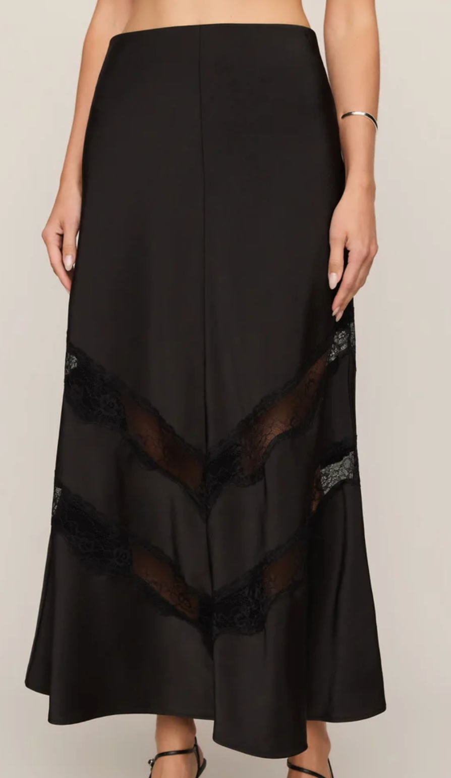 Z Supply - Moira Lace Inset Skirt