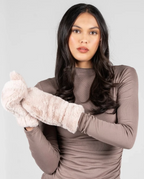 Cest Moi- Faux Fur Mittens