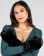 Cest Moi- Faux Fur Mittens