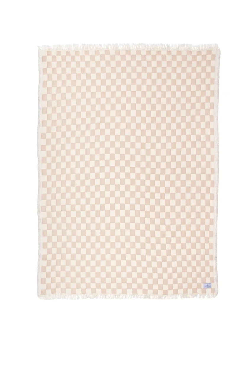 Tofino Towel - THE CHECK | Quilted Throw