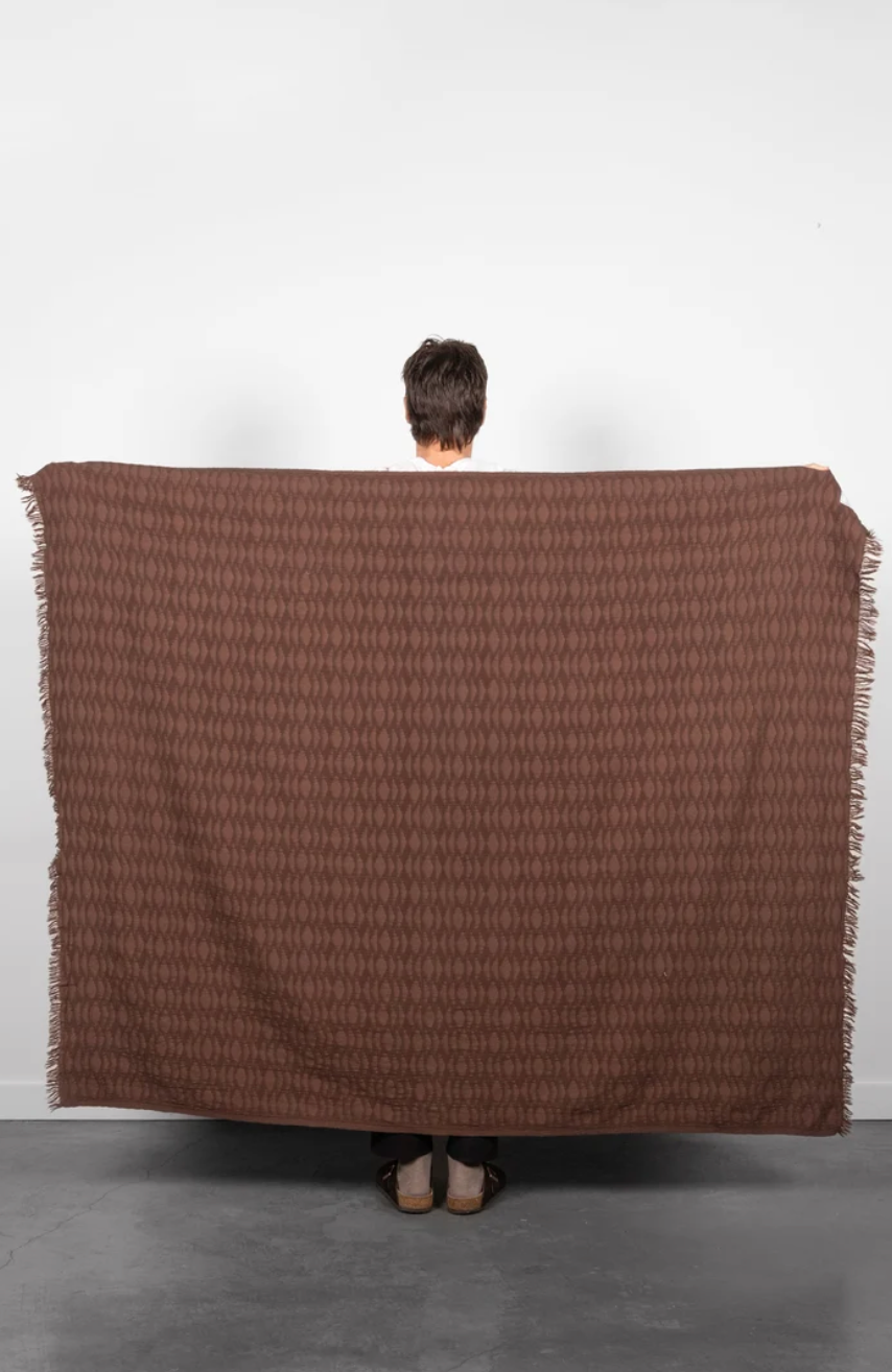 Tofino Towlels - THE ARNELL | Ikat Weave Lightweight Throw