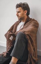 Tofino Towlels - THE ARNELL | Ikat Weave Lightweight Throw