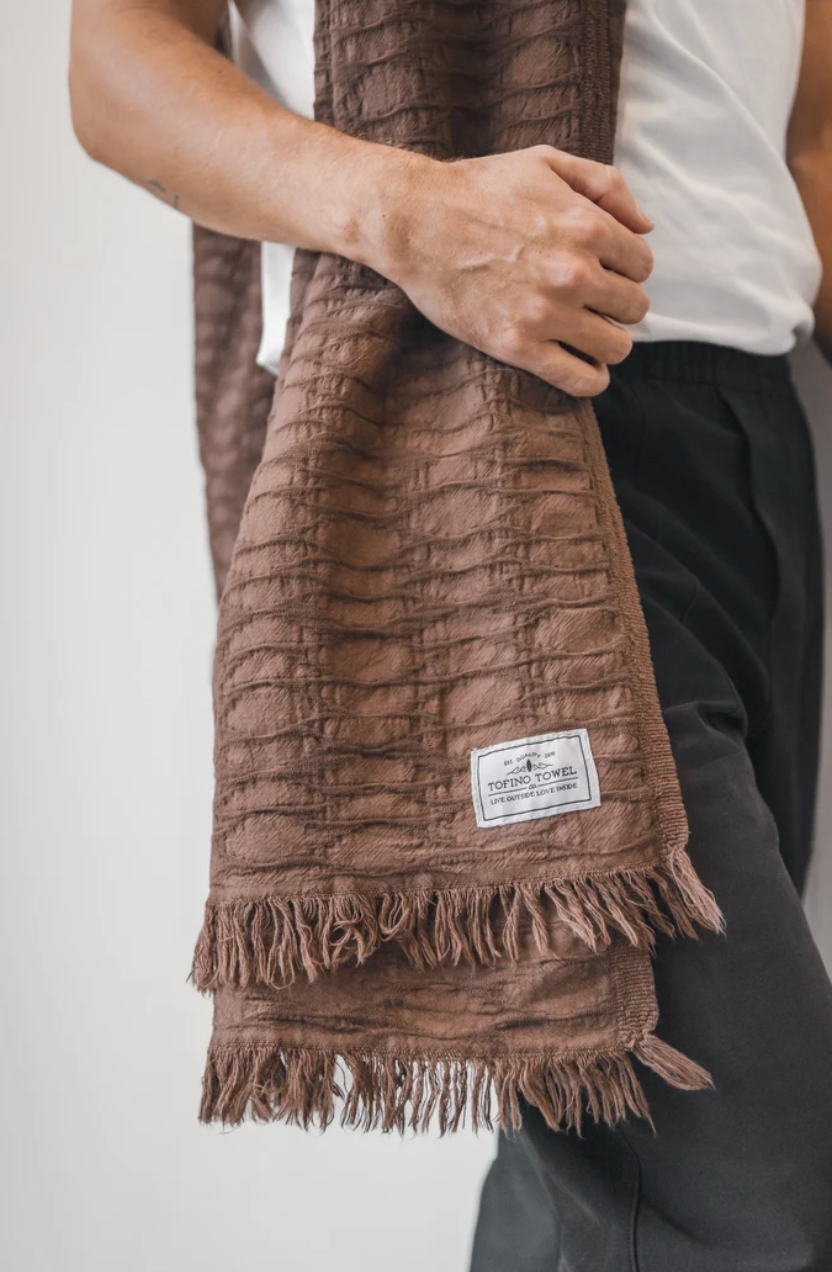 Tofino Towlels - THE ARNELL | Ikat Weave Lightweight Throw