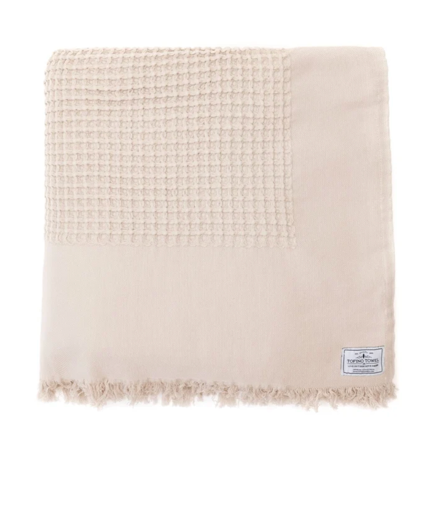 Tofino Towel - THE BREEZE | Luxe Waffle Throw