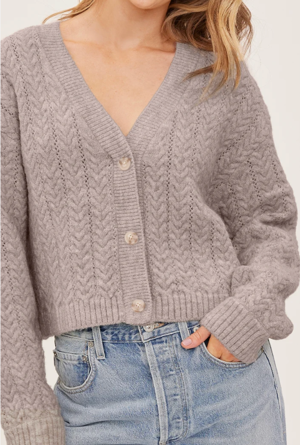Gentle Fawn - Esme Cable Knit Cardigan