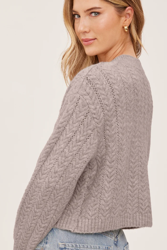Gentle Fawn - Esme Cable Knit Cardigan