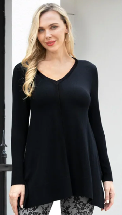 Orange Fashion Village - Vanessa's V-Neck Tunic