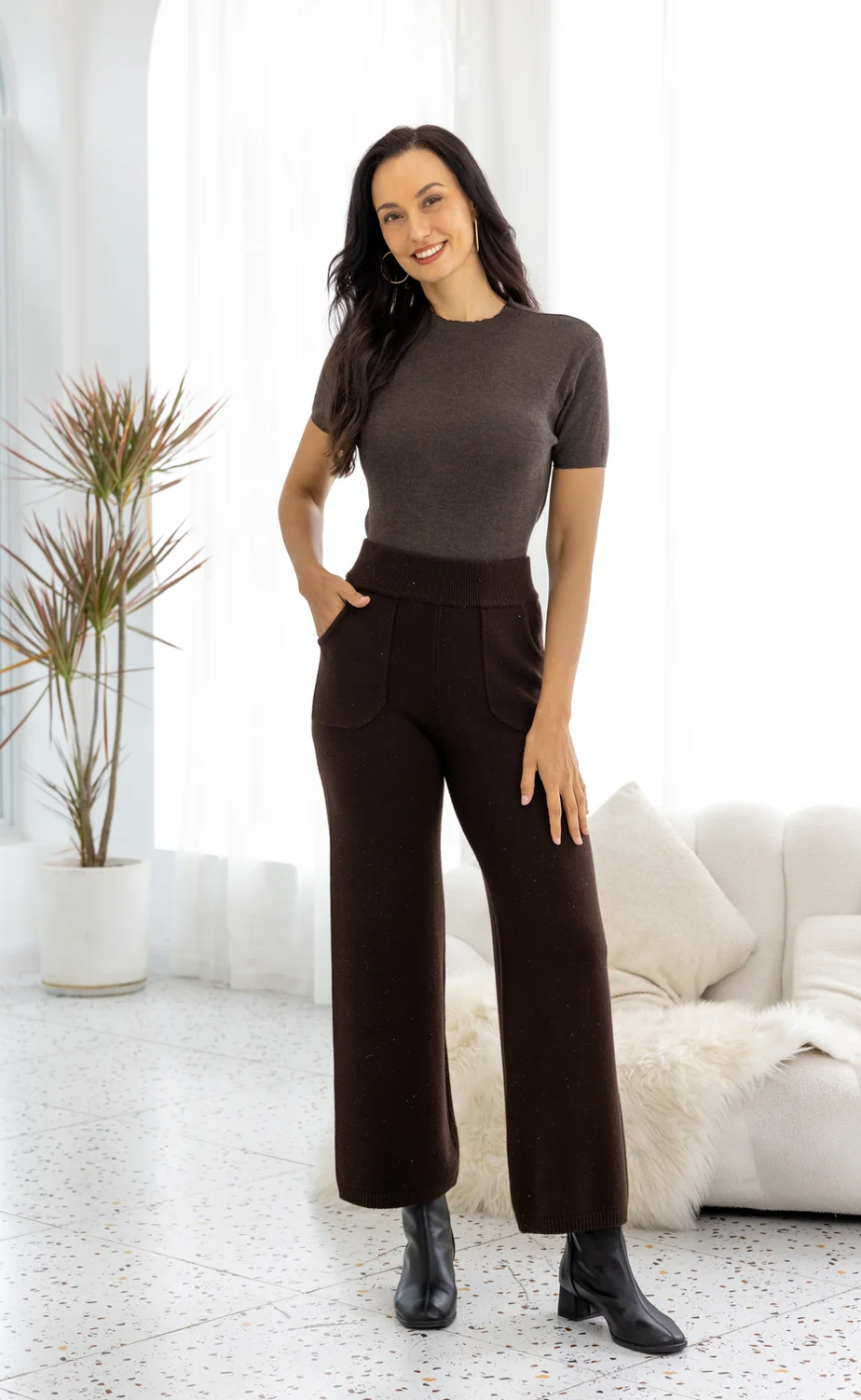 Orange Fashion Village - Brandy's Short Sleeve Knit