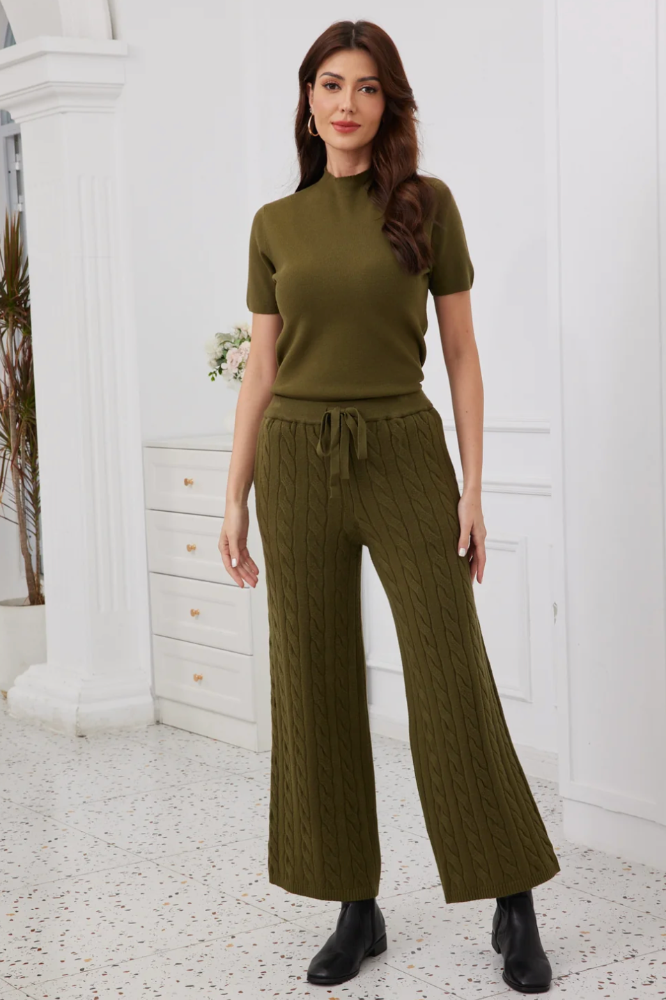 Orange Fashion Village - Brandy's Short Sleeve Knit
