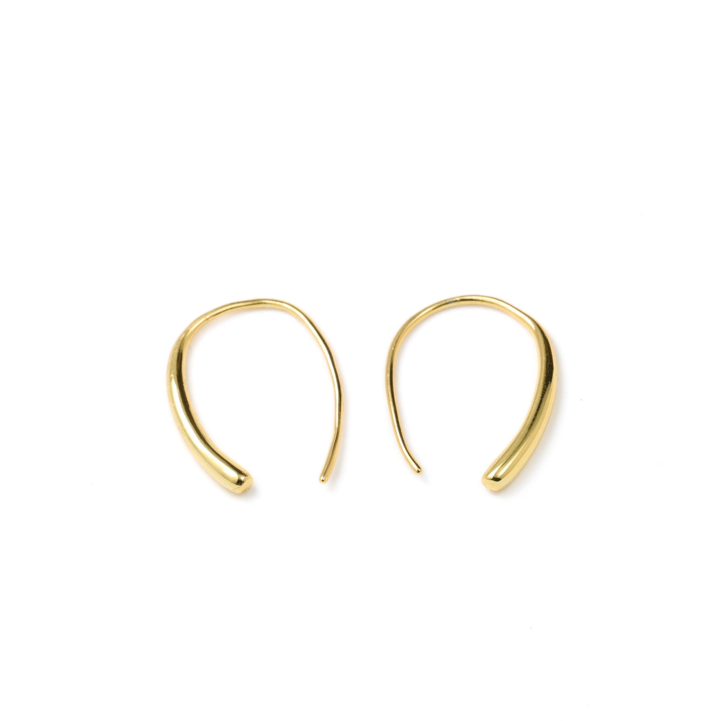 Dainty Threader Earrings - 925 Silver Tear Drop Earrings