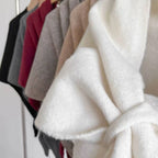 Silrenza Global Inc - Cashmere-Feel Triangle Shawl – Oversized Cozy Wrap Scarf