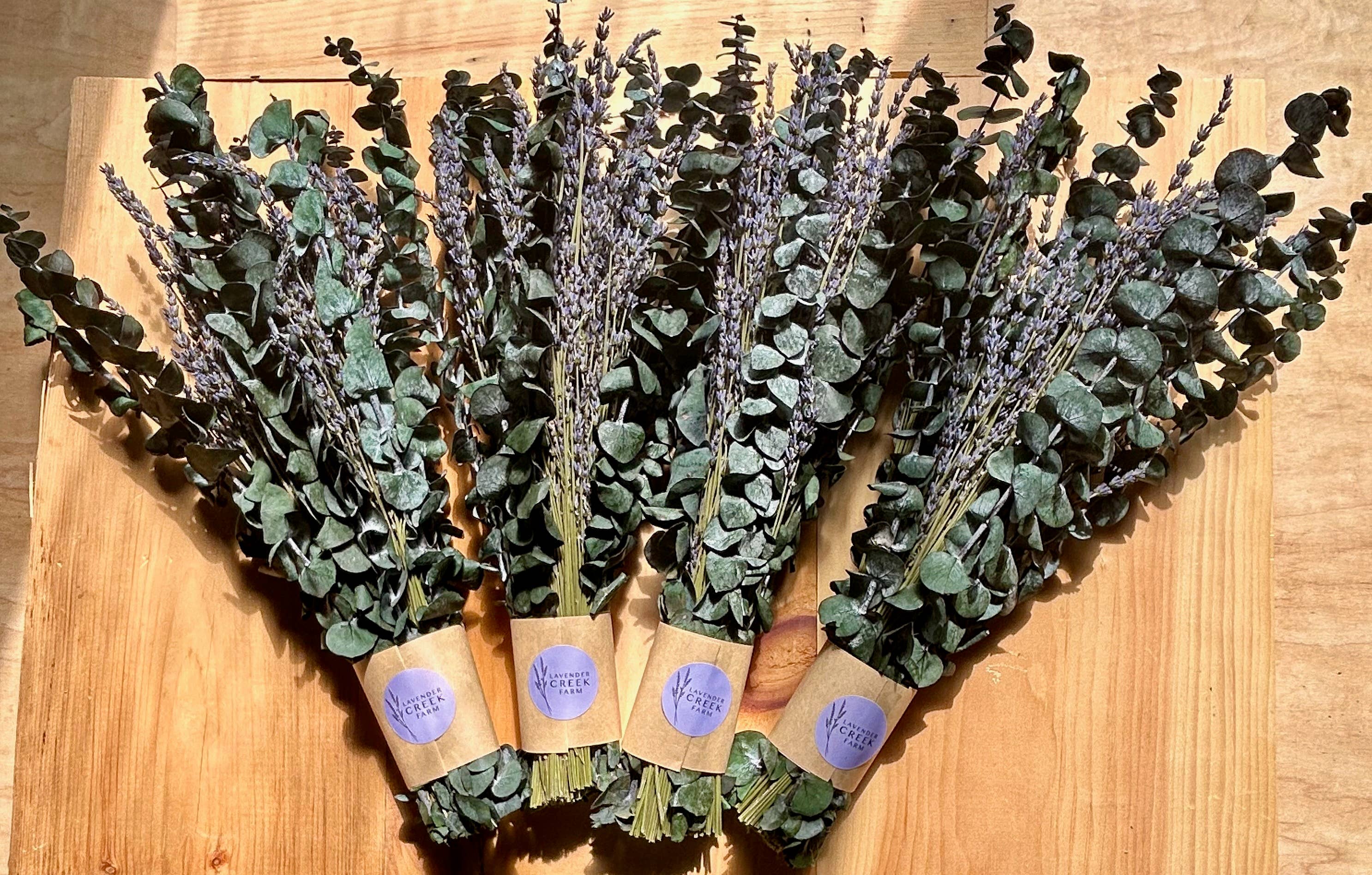 Dried Eucalyptus and Lavender Bundle