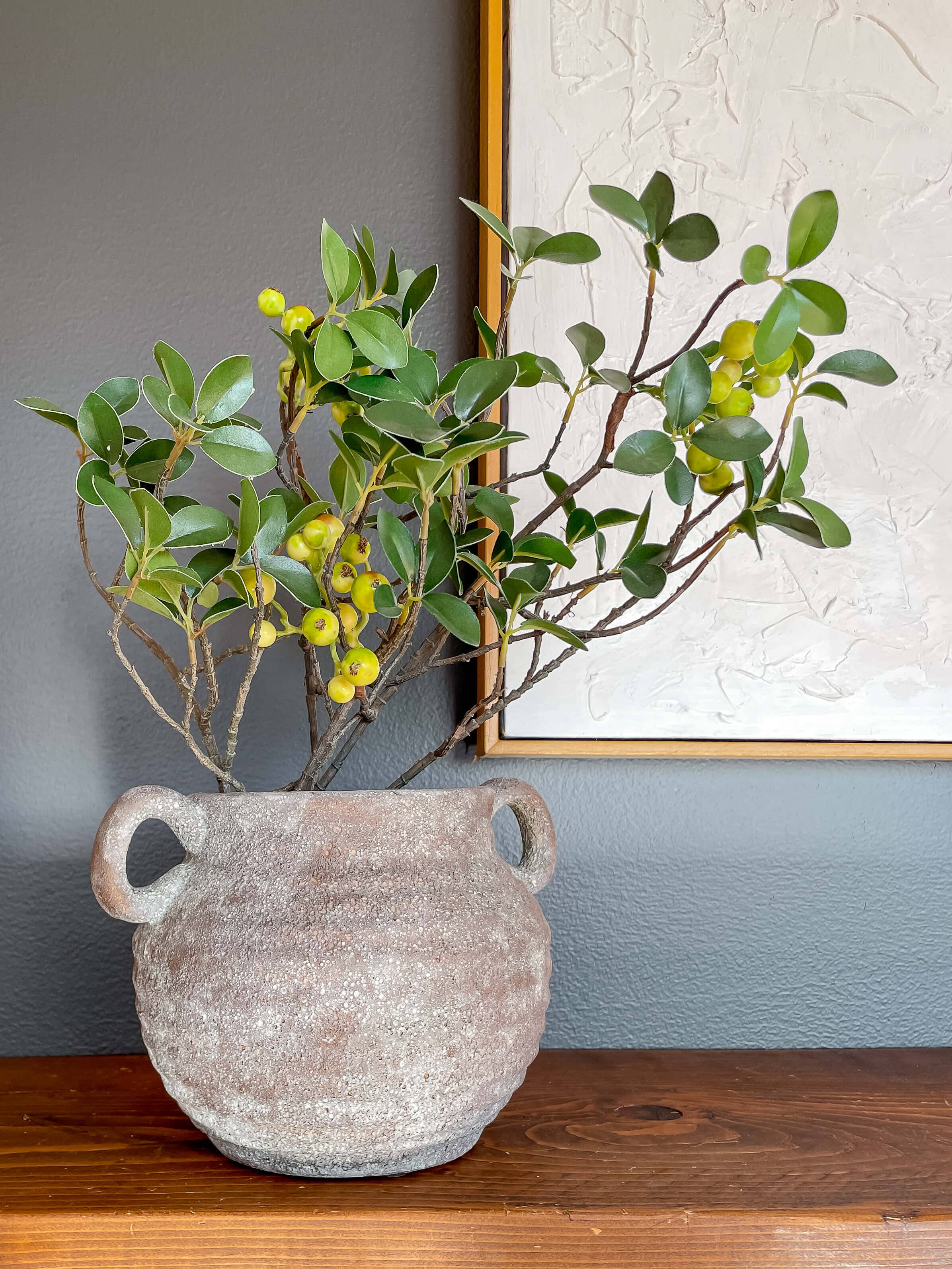 Siena Rustic Vintage-Style Ceramic Vase