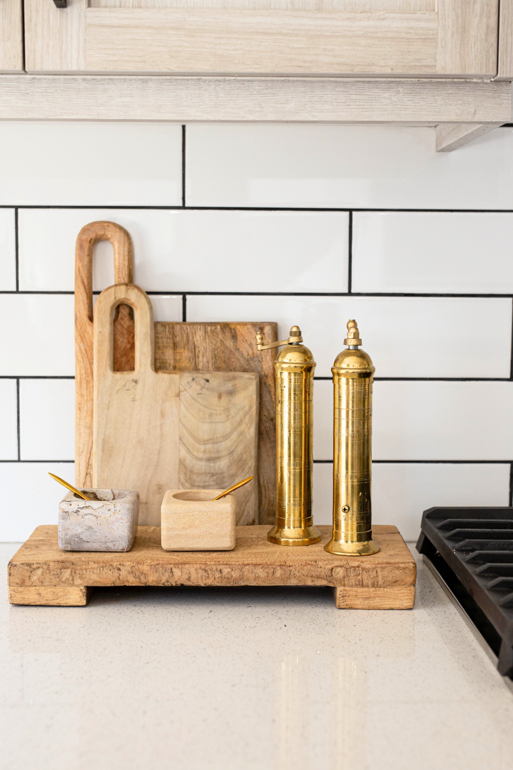 Luxe B Co - Trivet Riser Solid Reclaimed Elm Wood
