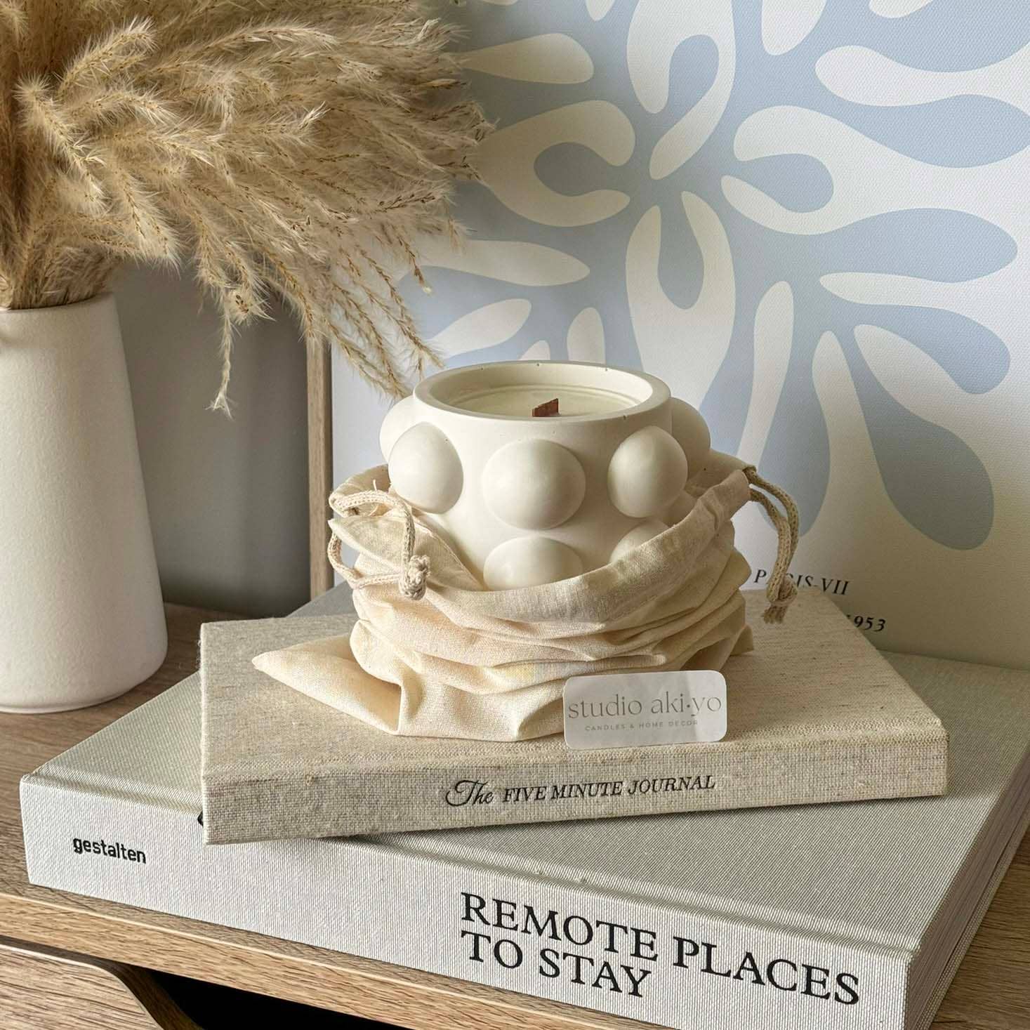 Eucalyptus Mint Soy Candle | Crackling Wood Wick