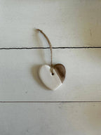 Handmade Ceramic Heart Ornament