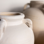 Luxe B CO- Cordoba White Matte Vase With Handles