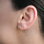Dainty Threader Earrings - 925 Silver Tear Drop Earrings