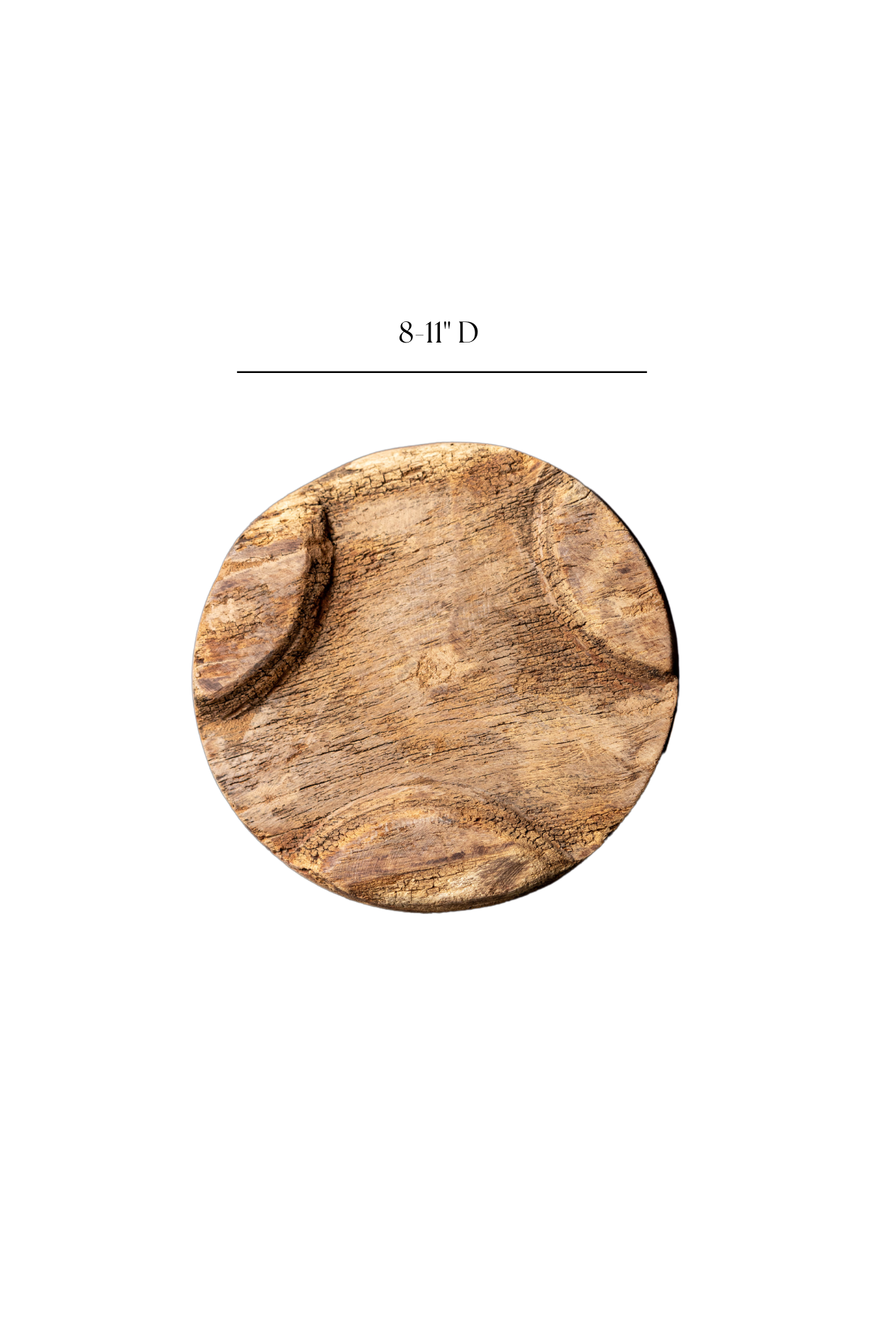 Vintage India Bleached Chapati Board