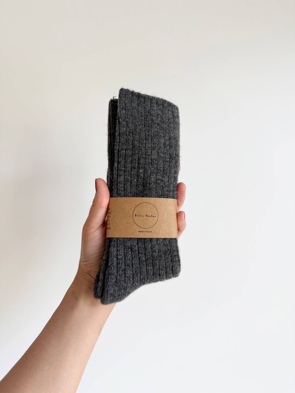 ICELAND WOOL HIGH SOCKS