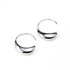 Bold Threader Drop Earrings - 925 Silver Hook Wire Earrings