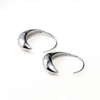 Bold Threader Drop Earrings - 925 Silver Hook Wire Earrings