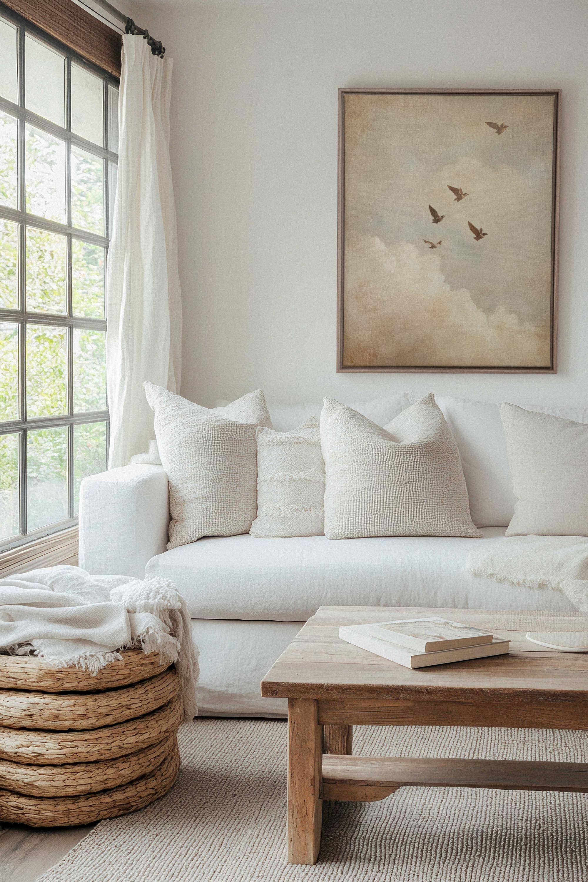 VOLÉE DE SOUVENIRS, canvas wall art print