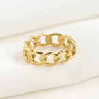 Dainty Gold Rings - Waterproof 18k Gold Stackable Rings