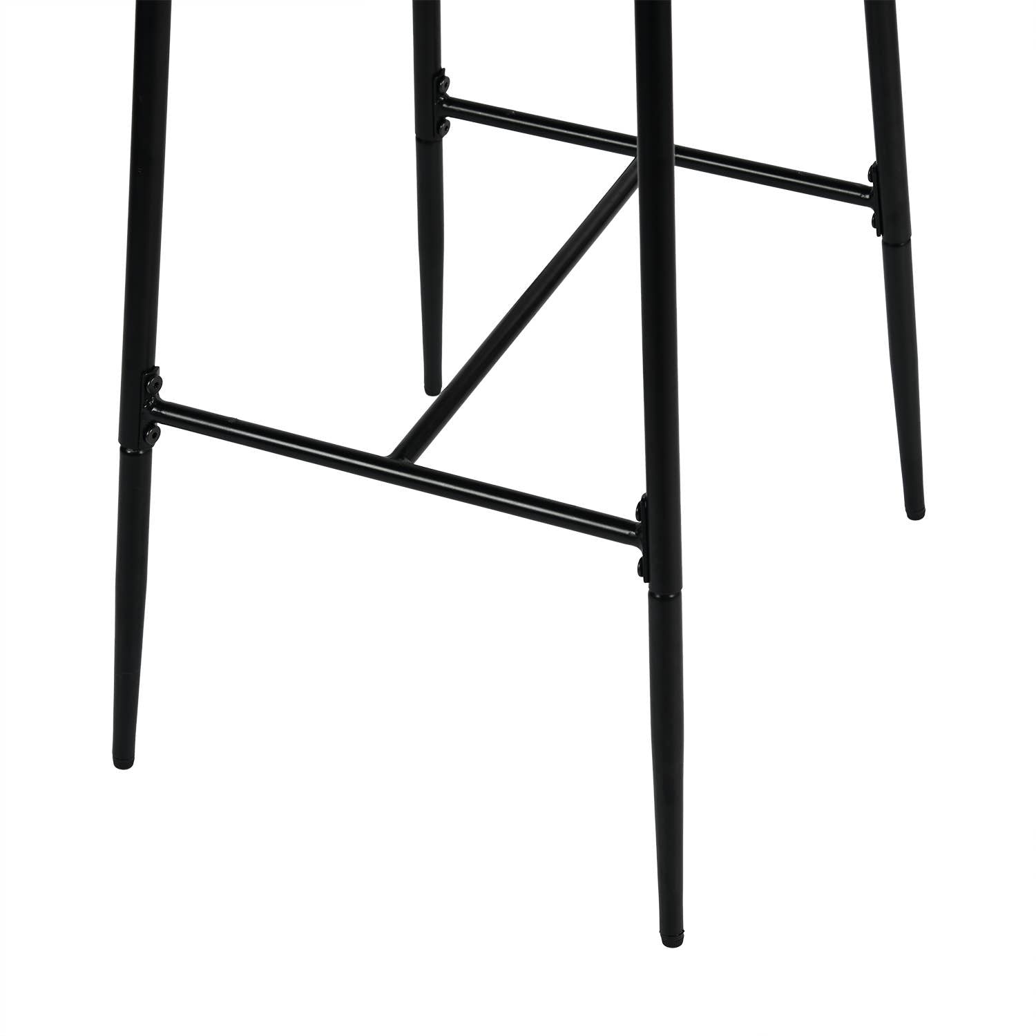 “This has to be pre-ordered, and shipping will take 2-3 weeks” Industrial Bar Stool with Cognac Faux Leather Upholstery