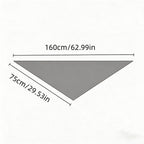 Silrenza Global Inc - Cashmere-Feel Triangle Shawl – Oversized Cozy Wrap Scarf
